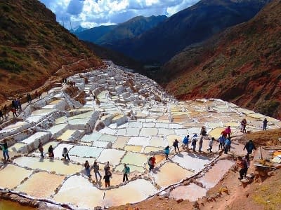 Salzsalinen in Peru