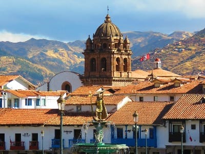Stadtzentrum von Cusco in Peru